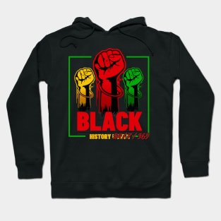 black history month 24/7/365 Hoodie